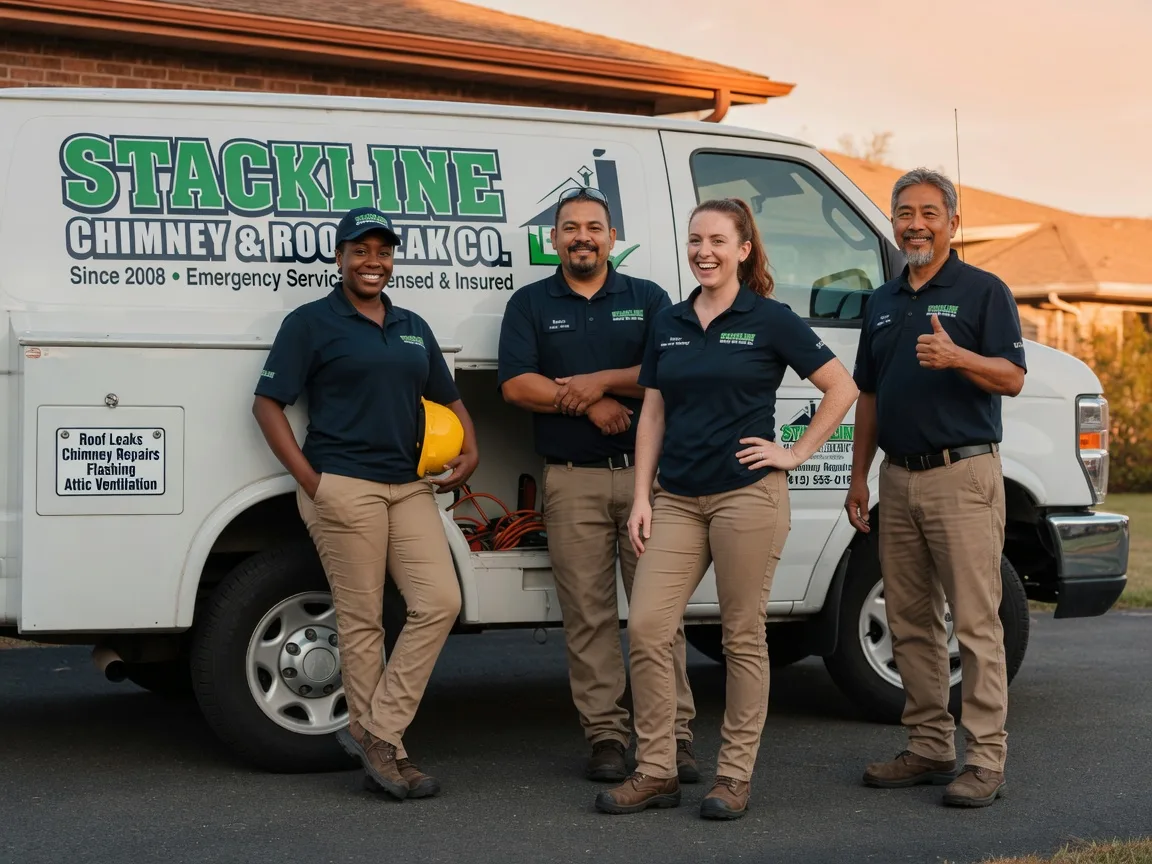 Chimney flashing repair company in Scottsville, NY